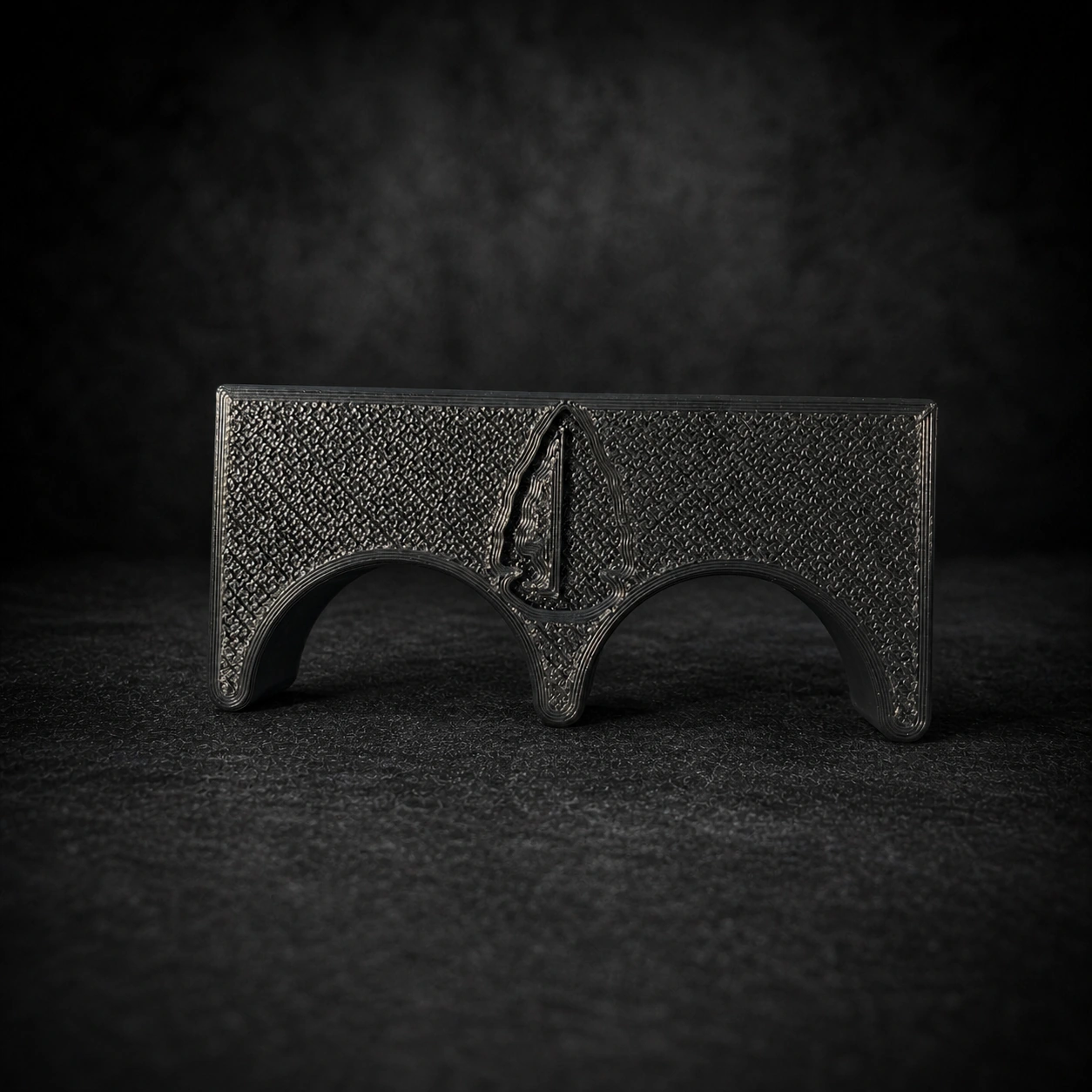Magnetic Rifle Rack for Gun Safe - Optic Clearance for Long Guns